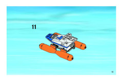 LEGO 4210 instructions page 13 – build guide
