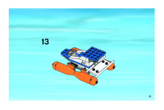 LEGO 4210 instructions page 15 – build guide