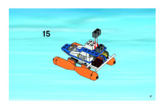LEGO 4210 instructions page 17 – build guide