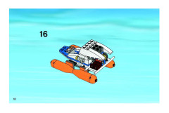 LEGO 4210 instructions page 18 – build guide