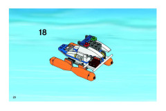 LEGO 4210 instructions page 20 – build guide