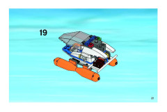 LEGO 4210 instructions page 21 – build guide