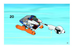 LEGO 4210 instructions page 23 – build guide