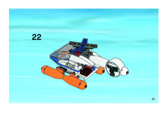 LEGO 4210 instructions page 25 – build guide
