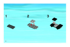 LEGO 4210 instructions page 4 – build guide