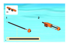 LEGO 4210 instructions page 6 – build guide