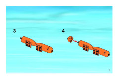 LEGO 4210 instructions page 7 – build guide