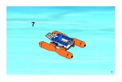 LEGO 4210 instructions page 9 – build guide