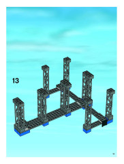 LEGO 4210 instructions page 13 – build guide