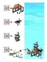 LEGO 4210 instructions page 2 – build guide