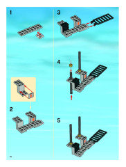 LEGO 4210 instructions page 70 – build guide