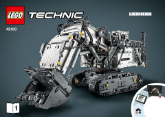 LEGO 42100 instructions page 1 – build guide