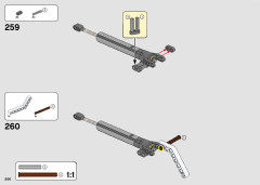 LEGO 42100 instructions page 206 – build guide