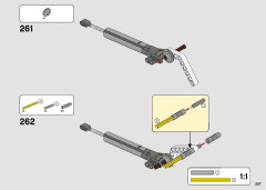LEGO 42100 instructions page 207 – build guide