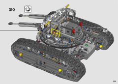 LEGO 42100 instructions page 239 – build guide