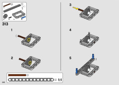 LEGO 42100 instructions page 242 – build guide