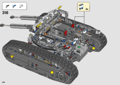LEGO 42100 instructions page 246 – build guide