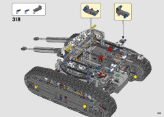 LEGO 42100 instructions page 249 – build guide