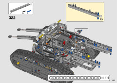 LEGO 42100 instructions page 253 – build guide