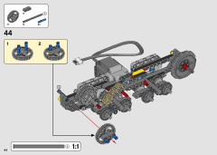 LEGO 42100 instructions page 44 – build guide