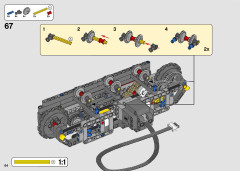 LEGO 42100 instructions page 64 – build guide