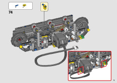 LEGO 42100 instructions page 71 – build guide