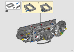 LEGO 42100 instructions page 77 – build guide