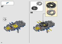LEGO 42100 instructions page 84 – build guide