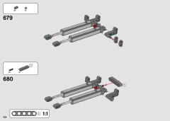 LEGO 42100 instructions page 154 – build guide