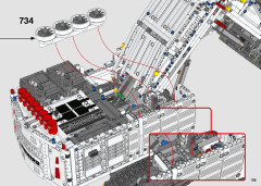 LEGO 42100 instructions page 195 – build guide