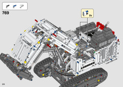 LEGO 42100 instructions page 216 – build guide