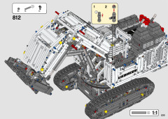 LEGO 42100 instructions page 233 – build guide