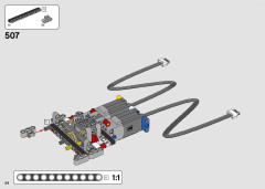 LEGO 42100 instructions page 24 – build guide