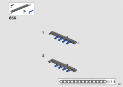 LEGO 42100 instructions page 267 – build guide