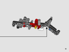 LEGO 42101 instructions page 11 – build guide