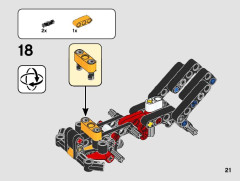 LEGO 42101 instructions page 21 – build guide