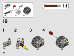 LEGO 42101 instructions page 22 – build guide