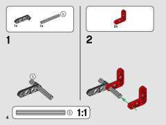 LEGO 42101 instructions page 4 – build guide