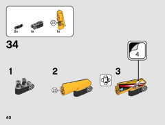 LEGO 42101 instructions page 40 – build guide