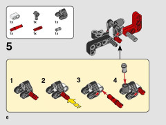 LEGO 42101 instructions page 6 – build guide