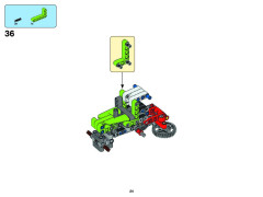 LEGO 42102 instructions page 24 – build guide