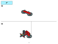 LEGO 42102 instructions page 8 – build guide