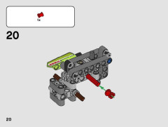 LEGO 42102 instructions page 20 – build guide