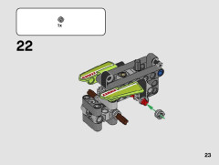 LEGO 42102 instructions page 23 – build guide