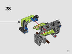 LEGO 42102 instructions page 27 – build guide