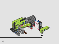 LEGO 42102 instructions page 30 – build guide