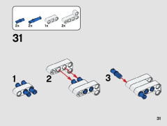 LEGO 42102 instructions page 31 – build guide