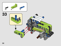 LEGO 42102 instructions page 34 – build guide