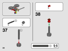 LEGO 42102 instructions page 38 – build guide