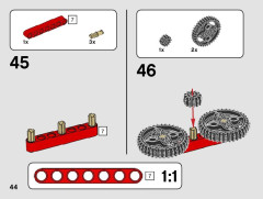 LEGO 42102 instructions page 44 – build guide